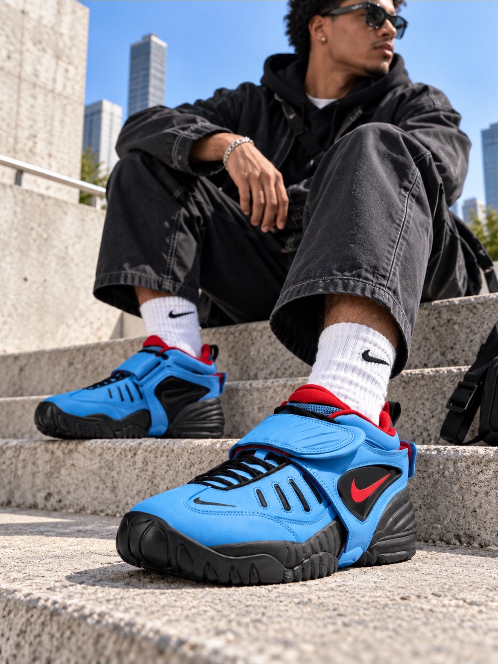Nike x AMBUSH Air Adjust Force SP Men's Shoes University Blue